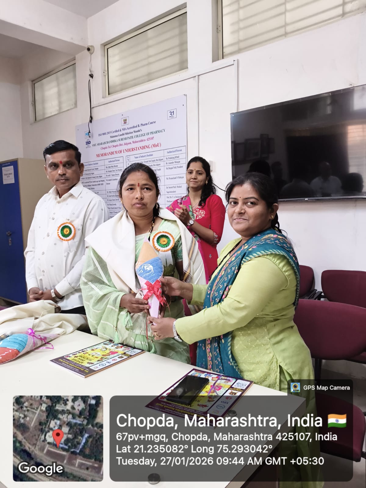 The Sports Day of MGSM'S Smt. Sharadchandrika Suresh Patil College of Pharmacy, Chopda was successfully conducted on 23rd, 24th & 27th January 2026 with great enthusiasm and active participation of st
